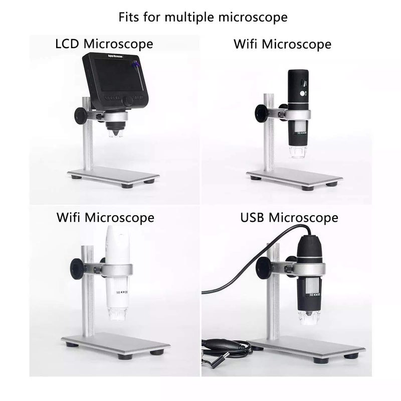 Bysameyee Aluminum Alloy Stand Holder for USB/Wi-Fi Digital Microscope, Bysameyee Universal Diameter Metal Mount with Microscope Carrying Case - Image 4